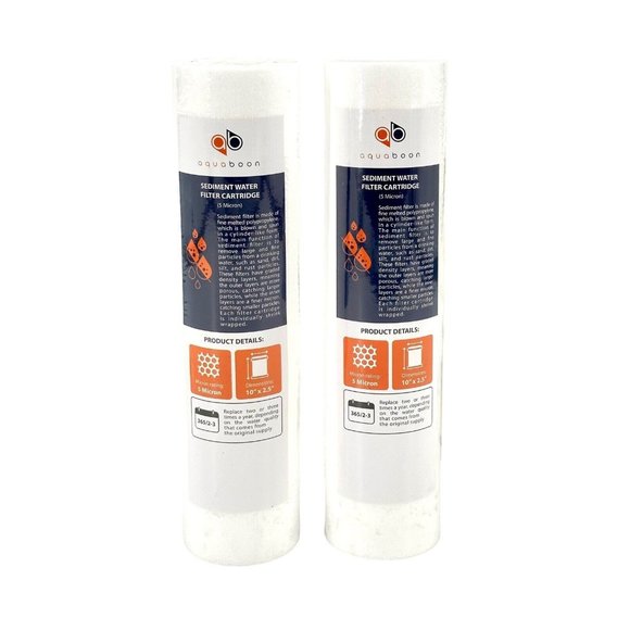 Aquaboon string Wound Sediment Water Filter Cartridge 25,4 x 6,3